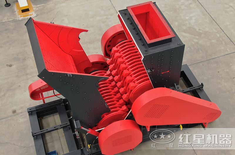 雙極破碎機內部結構